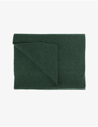 Merino Wool Scarf - Emerald Green Dans la société mordern